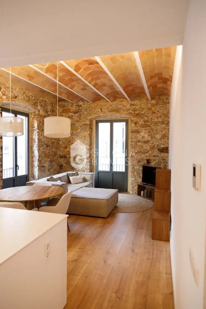 Wohnzimmer von Wohnungen zum Verkauf in Girona mit Klimaanlage, Heizung und Möbliert