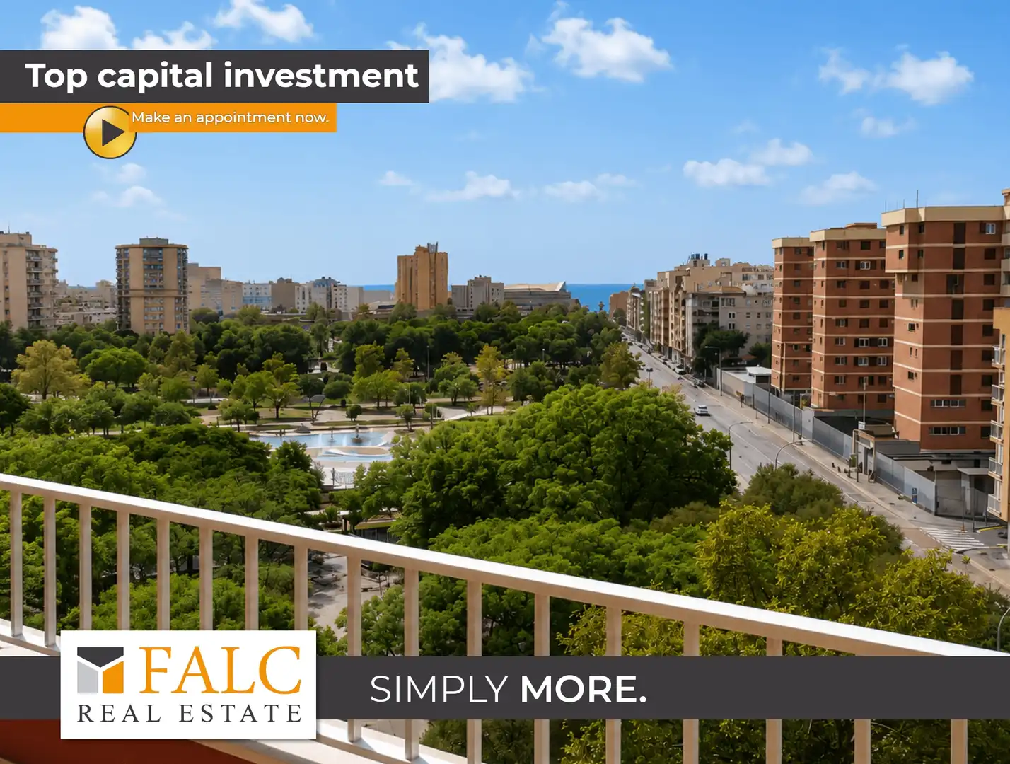 Vista exterior de Apartamento en venta en  Palma de Mallorca con Balcón