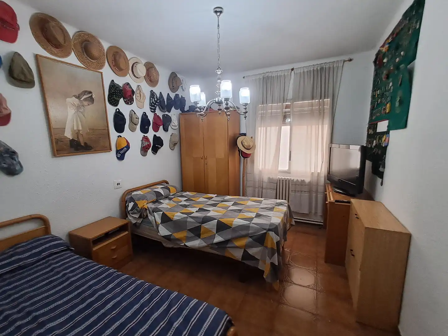 Schlafzimmer von Wohnung zum Verkauf in Lleida mit Klimaanlage, Heizung und Abstellraum