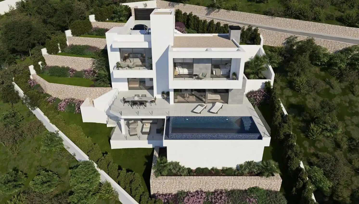 Detached house with terrace for sale in Cumbre del Sol, imagen 7