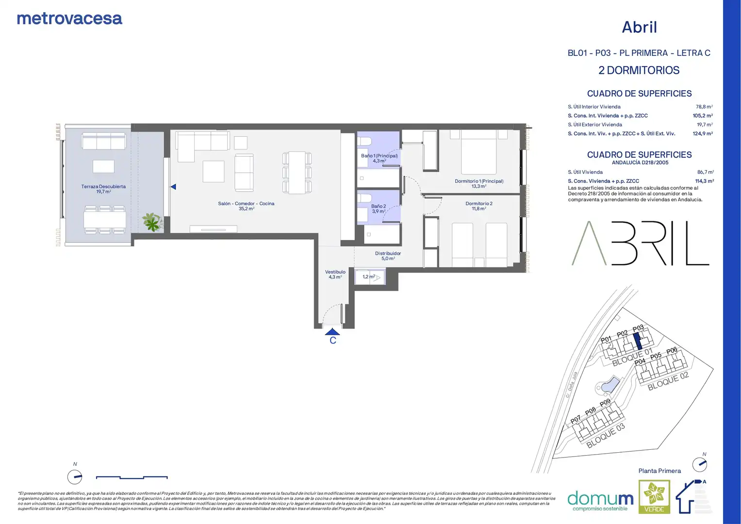 Piso de obra nueva en venta en Parcela RE. Sector UR Doña Julia, imagen 2