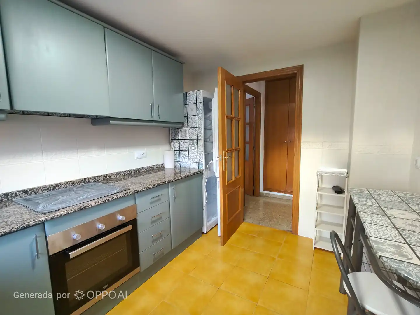 Küche von Wohnung zum Verkauf in Vila-real mit Klimaanlage, Möbliert und Ofen