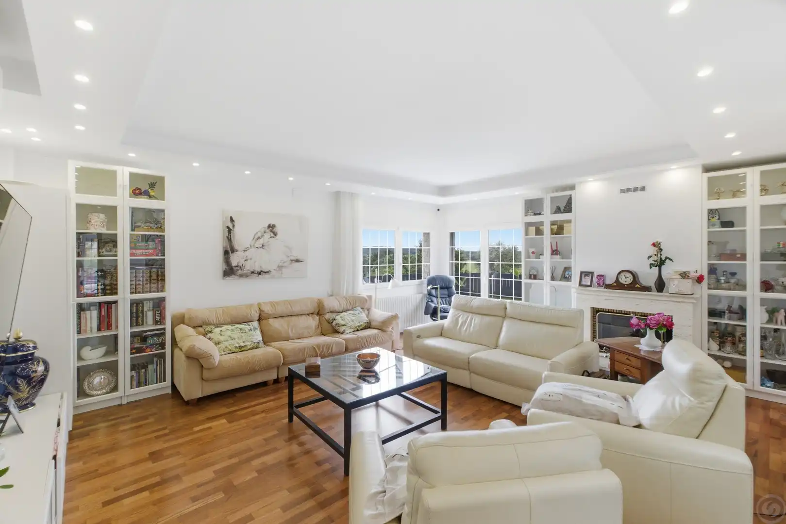 Wohnzimmer von Haus oder Chalet zum Verkauf in Girona mit Terrasse und Schwimmbad