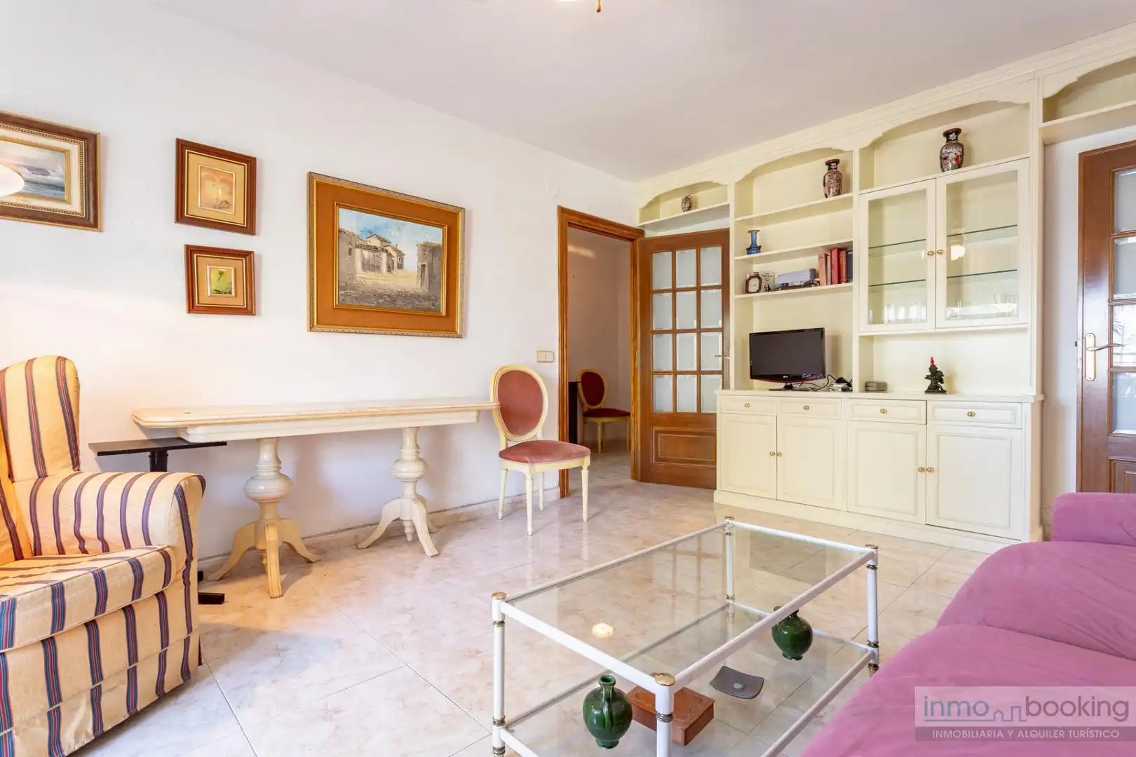 Wohnzimmer von Wohnungen zum Verkauf in Salou mit Klimaanlage, Heizung und Terrasse