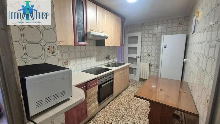 Kitchen of Flat for sale in  Albacete Capital  with Heating and Balcony