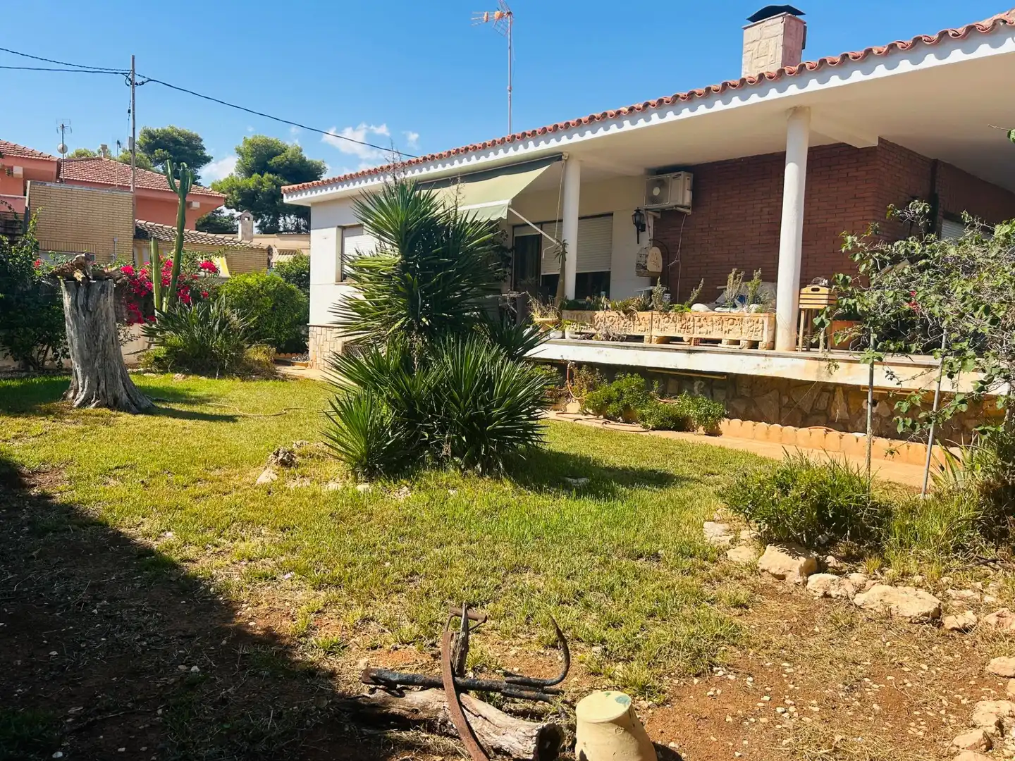 Jardín de Casa o chalet en venta en Cartagena con Aire acondicionado, Jardín privado y Terraza
