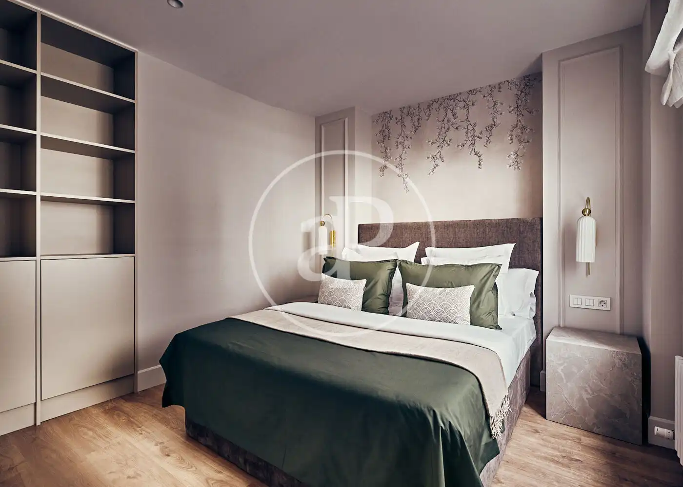 Schlafzimmer von Wohnung zum Verkauf in Madrid mit Klimaanlage, Heizung und Terrasse