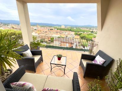 Terrace of House or chalet for sale in La Bisbal d'Empordà  with Air Conditioner, Heating and Private garden