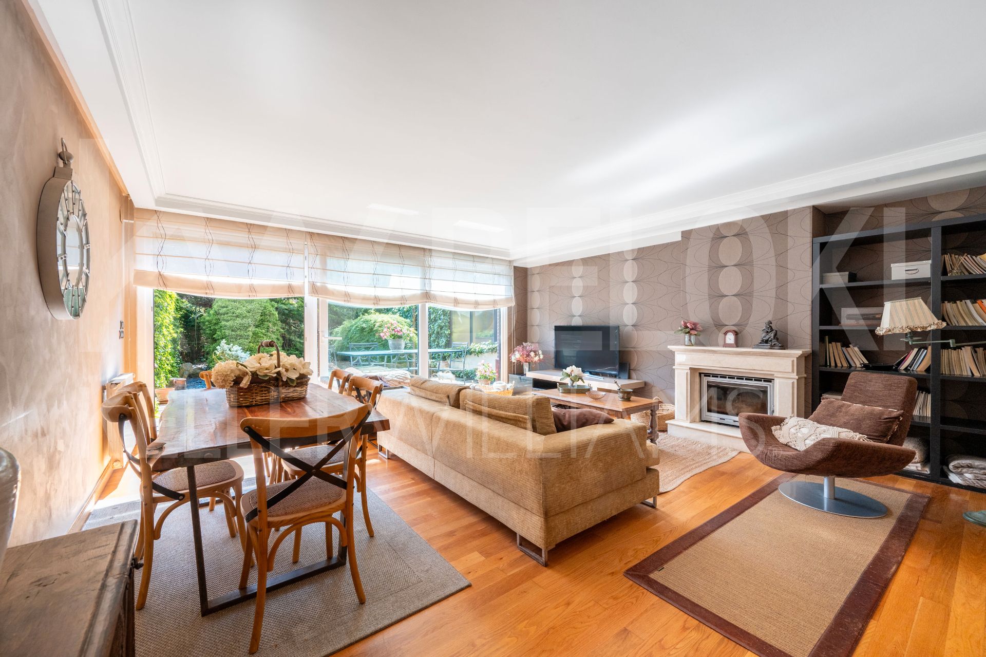 Living room of Single-family semi-detached for sale in Zarautz  with Heating, Private garden and Terrace