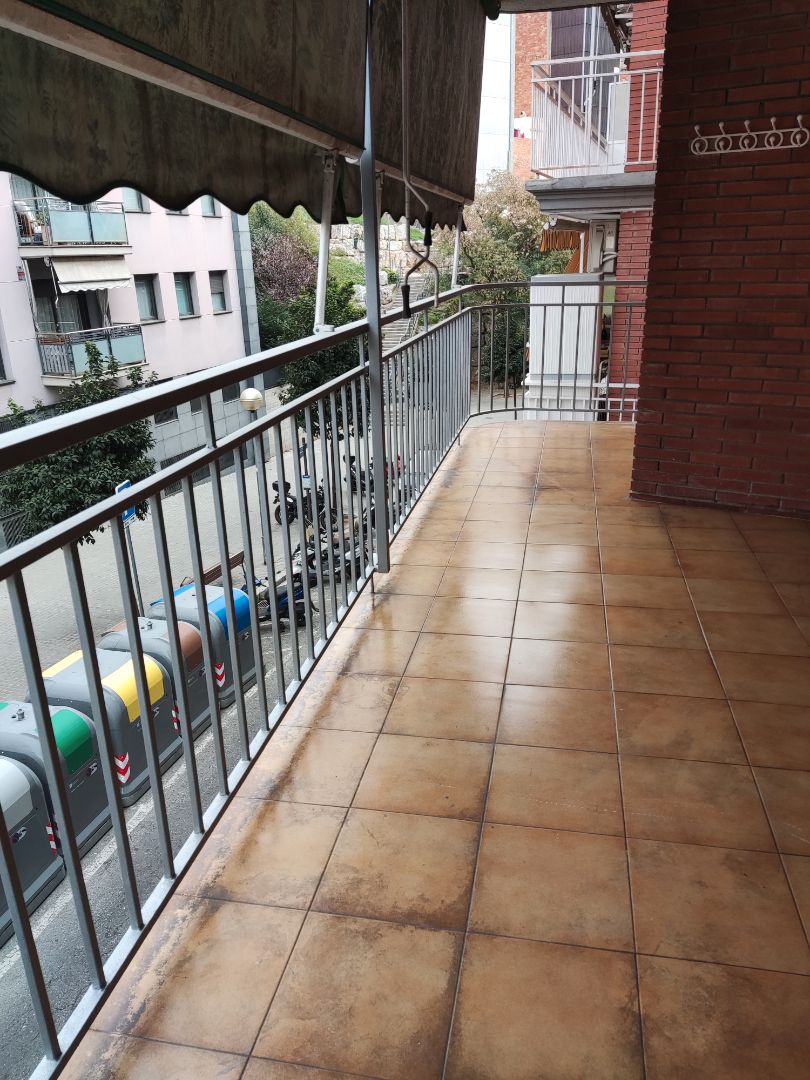 Terrassa de Pis de lloguer en  Barcelona Capital amb Aire condicionat, Terrassa i Moblat