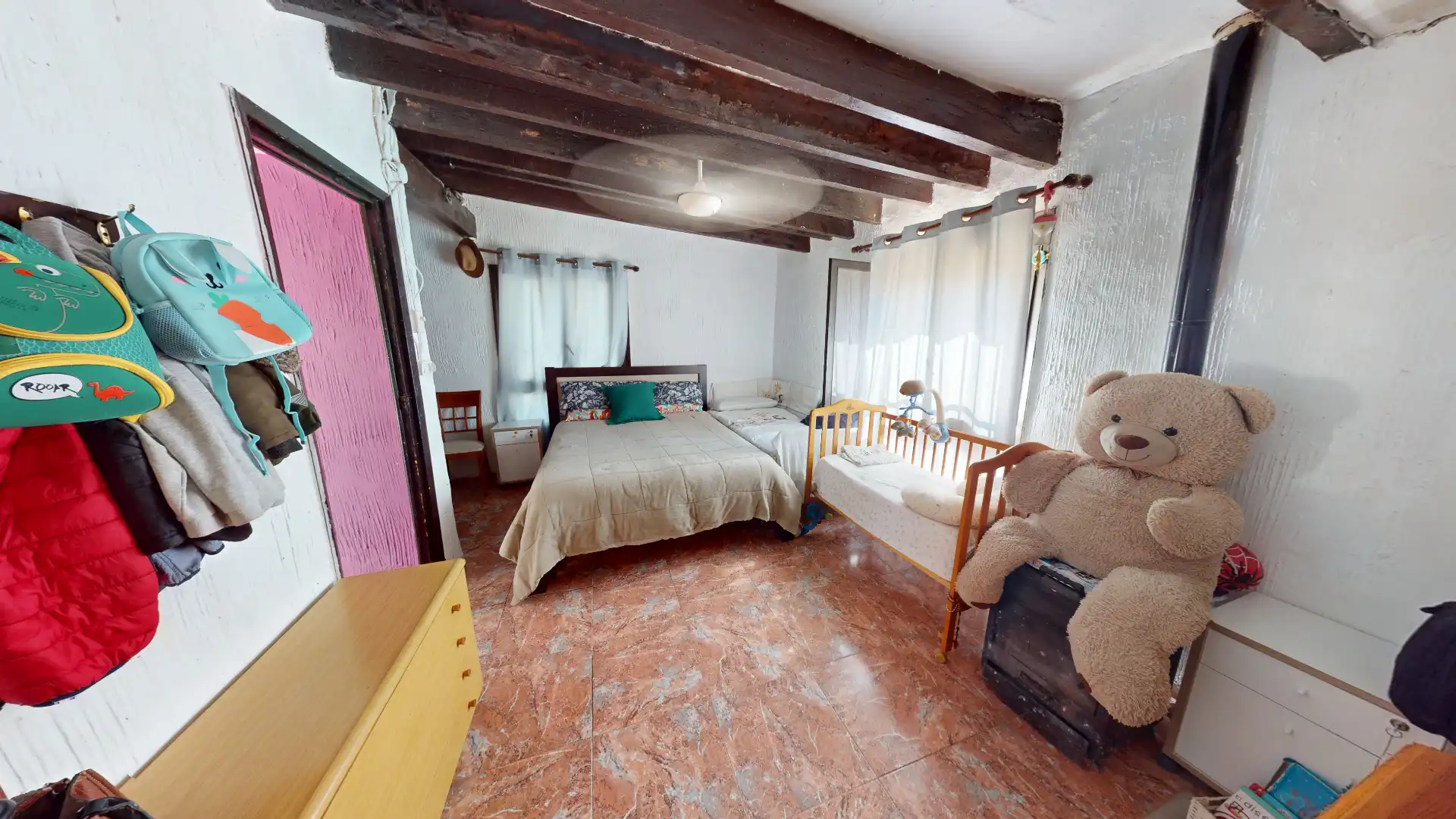 Schlafzimmer von Haus oder Chalet zum Verkauf in Mutxamel mit Privatgarten