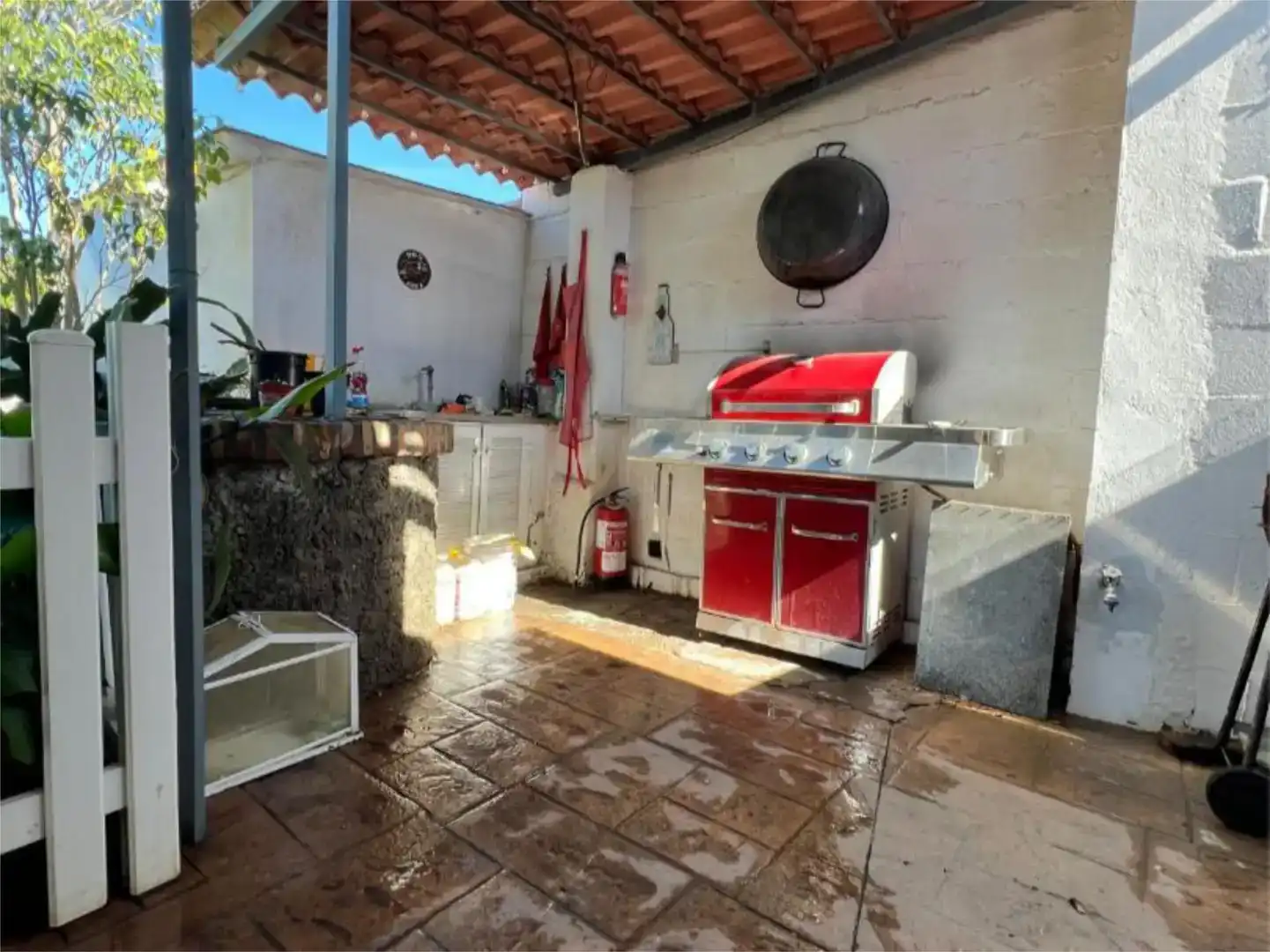 Cuina de Pis en venda en Palomares del Río amb Aire condicionat, Jardí privat i Traster