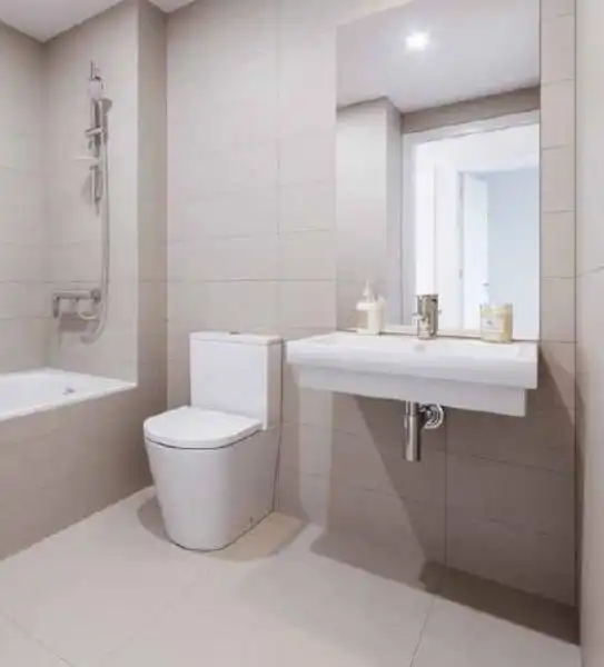 Bathroom of Flat for sale in Estepona  with Air Conditioner, Heating and Private garden