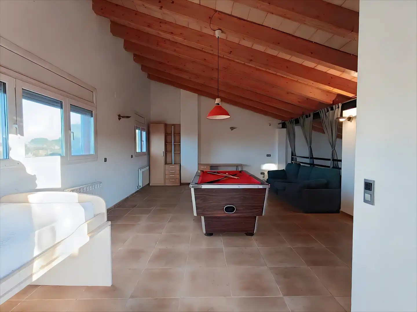 Living room of Houses for sale in Torroella de Fluvià  with Air Conditioner, Heating and Private garden