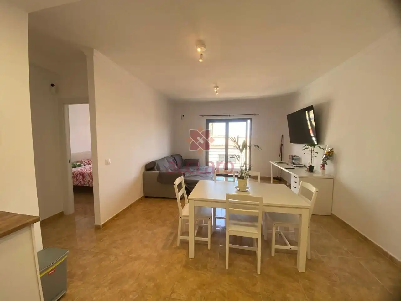 Living room of Flat for sale in Granadilla de Abona  with Furnished