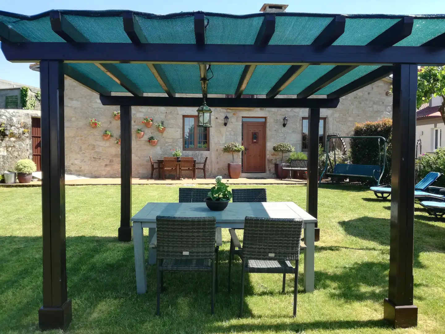 Terrace of Houses for rent in Rianxo  with Heating, Private garden and Furnished