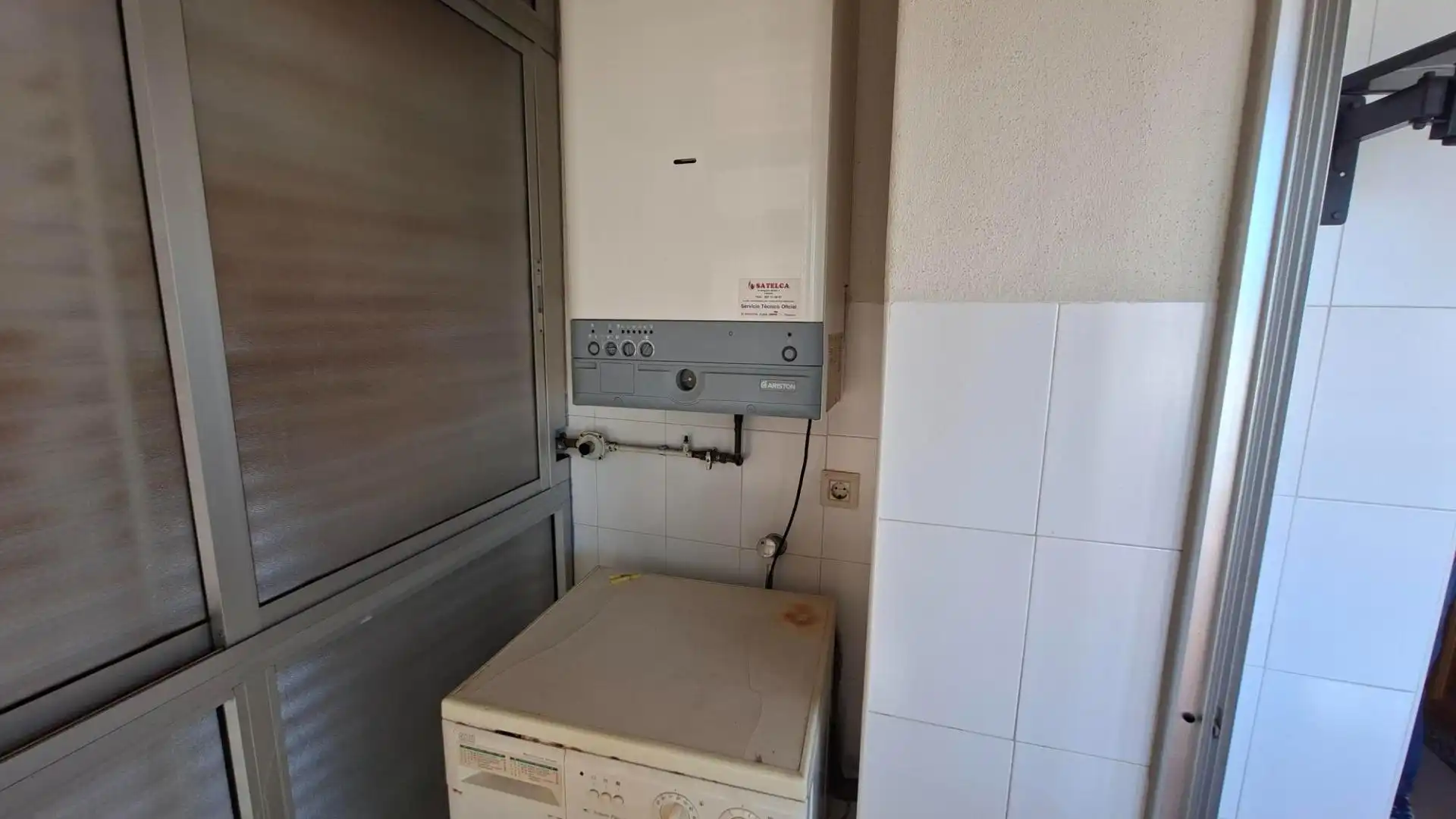 Kitchen of Flat for sale in Cáceres  with Air Conditioner, Heating and Balcony
