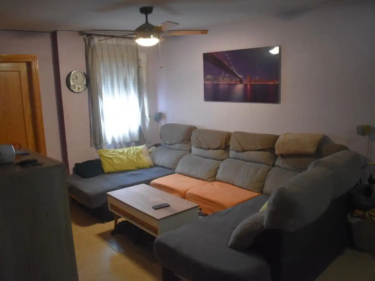 Sala de estar de Casa o chalet en venta en Colmenar del Arroyo con Calefacción, Parquet y Terraza
