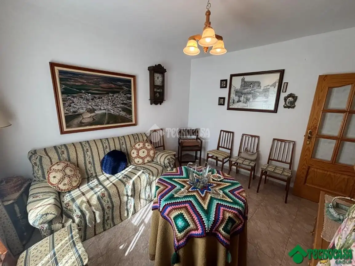 Sala de estar de Casa adosada en venta en Alcázar del Rey, Cuenca