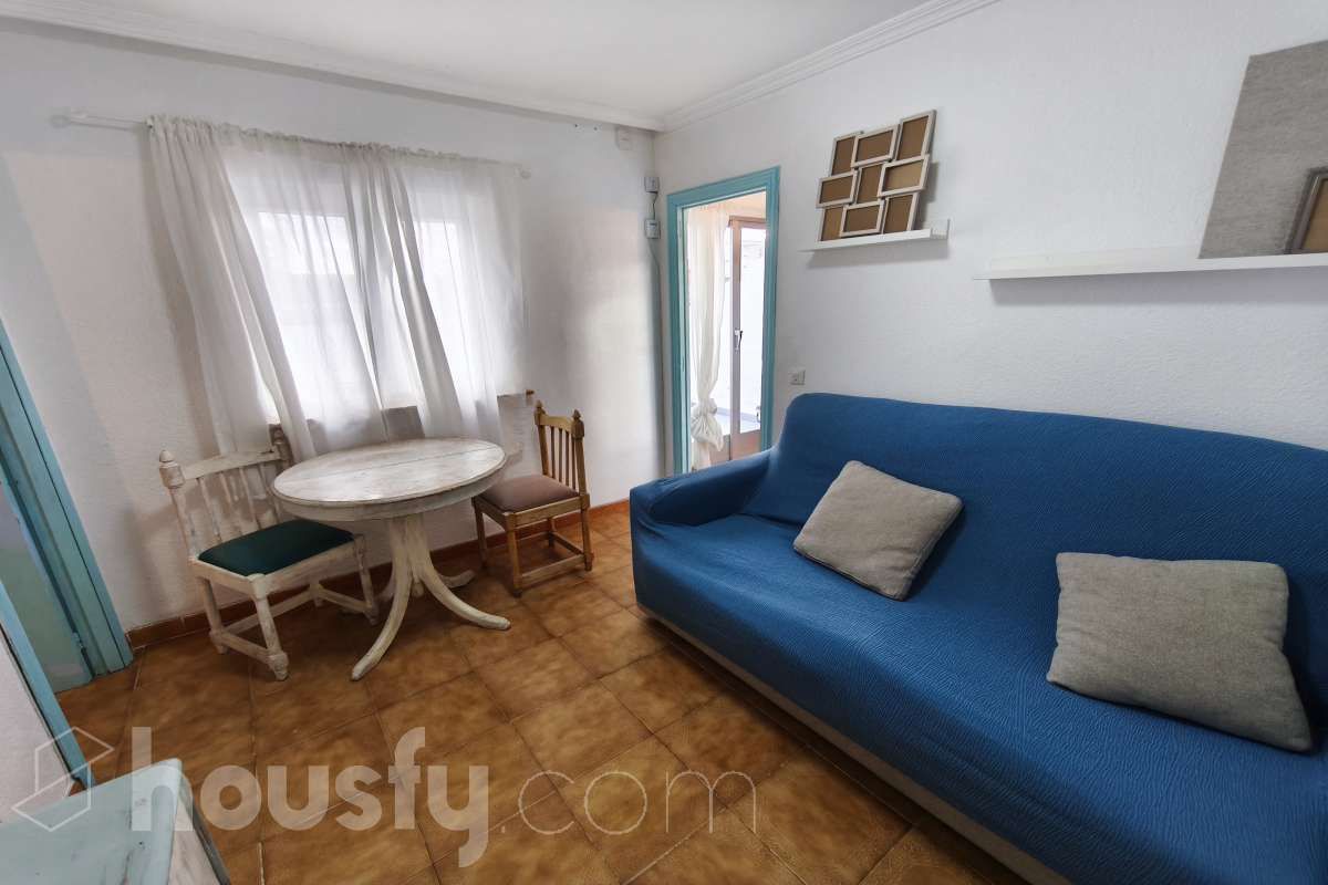 Living room of Flat to rent in  Madrid Capital  with Terrace and Furnished