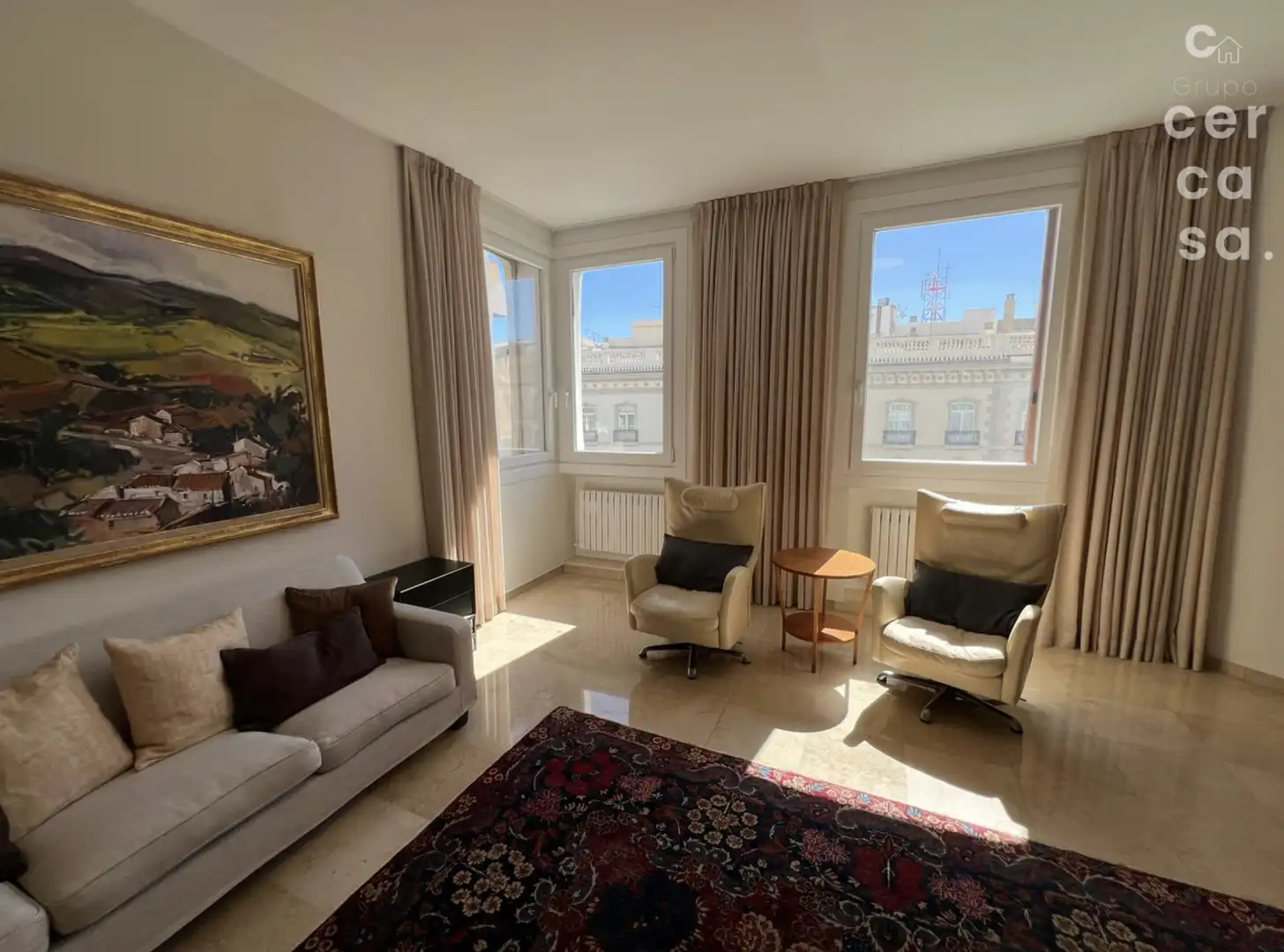 Sala de estar de Piso de alquiler en Valencia con Aire acondicionado y Amueblado