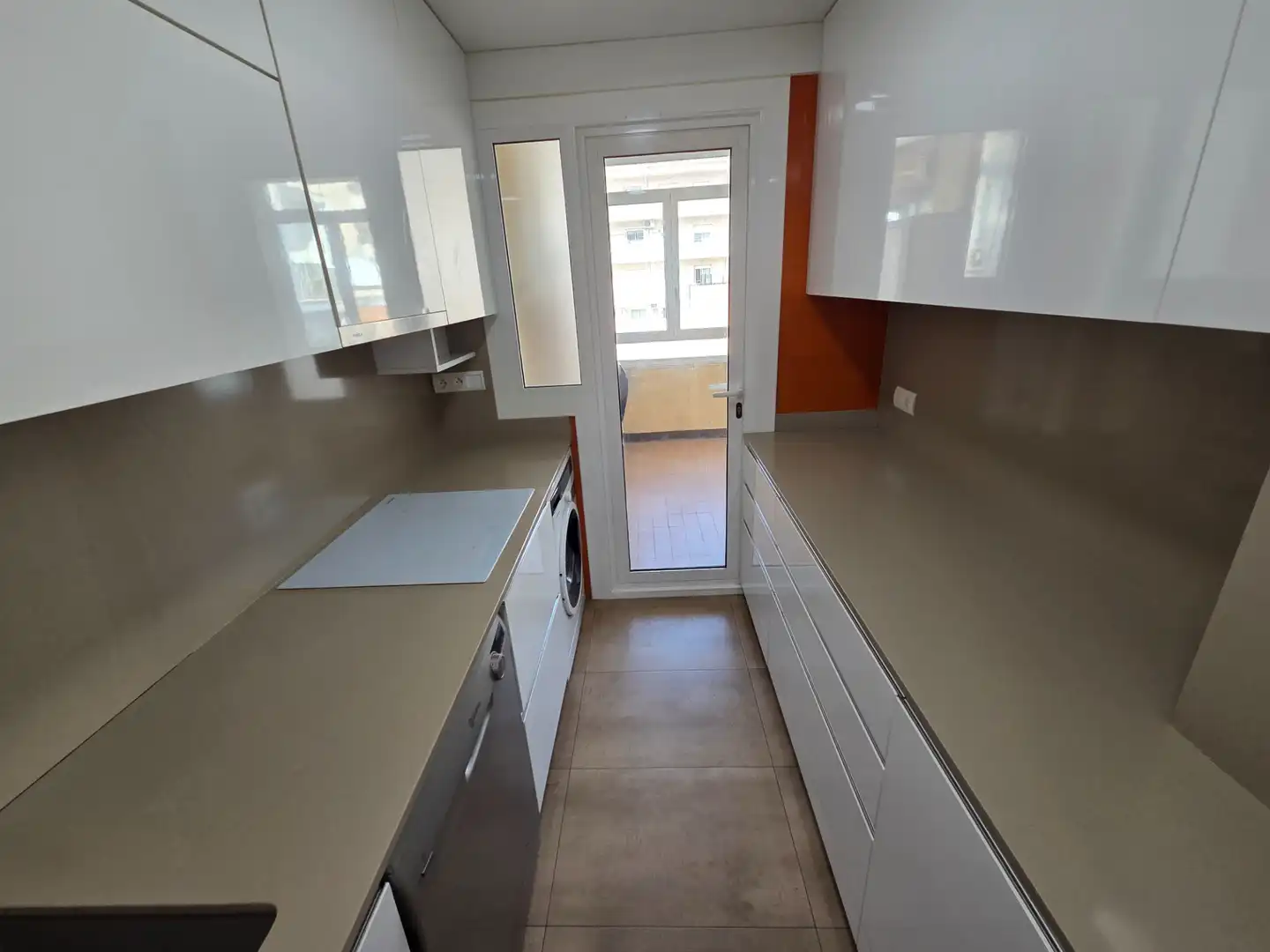 Küche von Wohnung zum Verkauf in Vilafranca del Penedès mit Klimaanlage, Heizung und Parkett