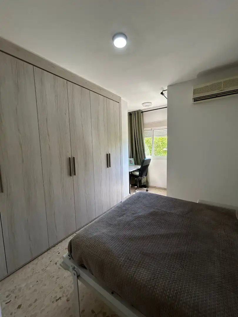 Bedroom of Flat for sale in Sevilla  with Air Conditioner and Terrace