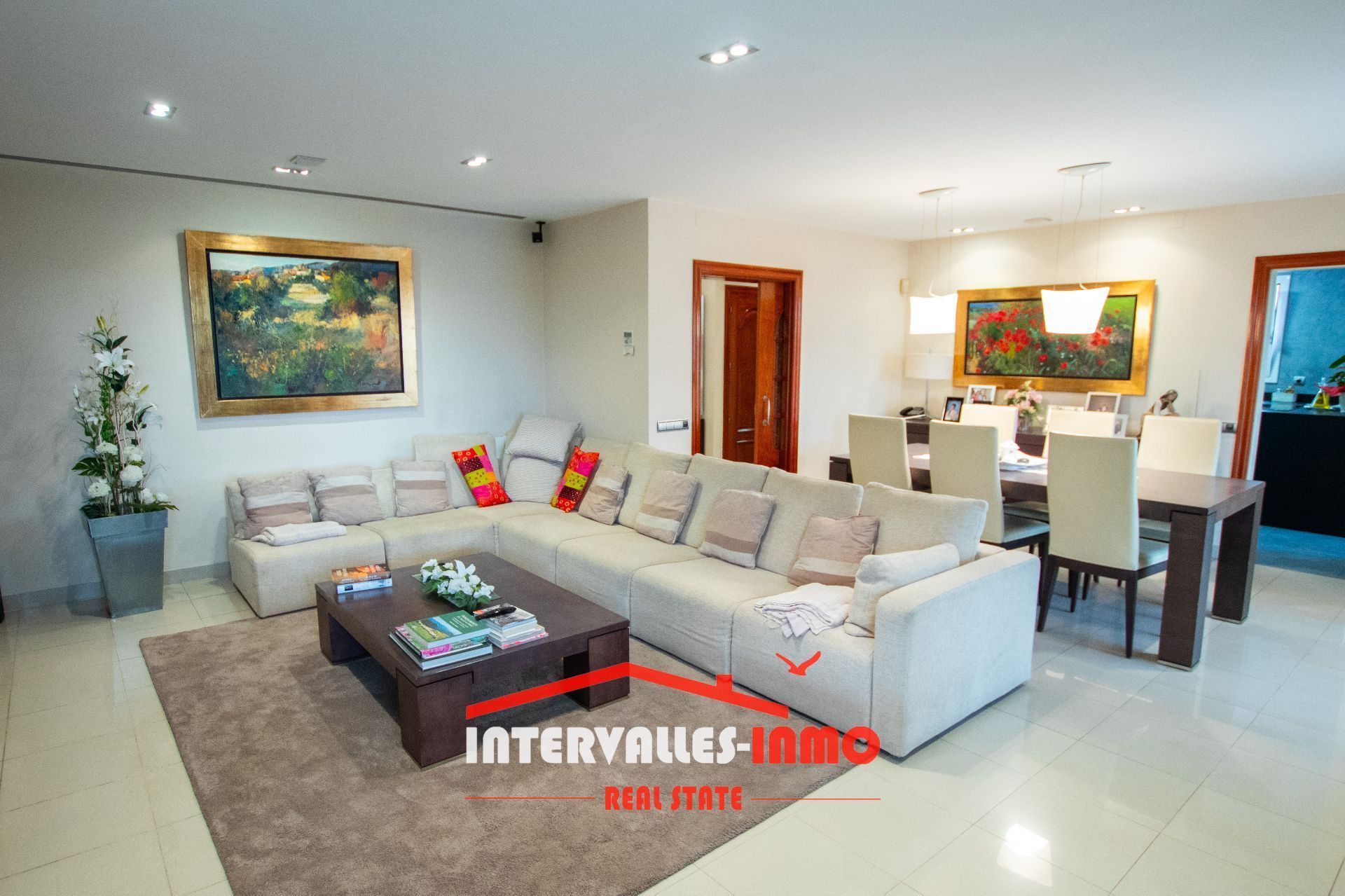 Living room of House or chalet for sale in Palau-solità i Plegamans  with Air Conditioner, Heating and Private garden