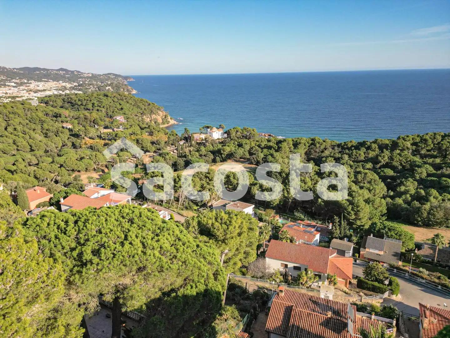 Vista exterior de Casa o chalet en venta en Blanes con Aire acondicionado, Jardín privado y Terraza
