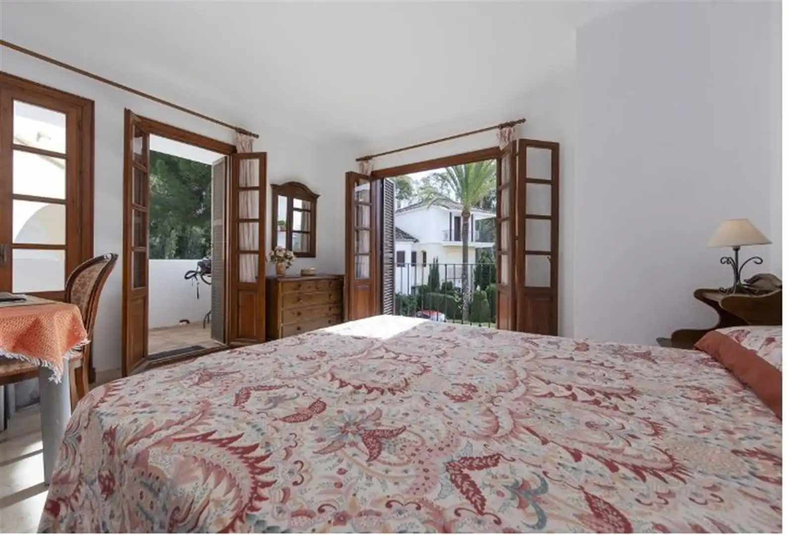 Bedroom of Detached homes for rent in Estepona  with Air Conditioner, Terrace and Swimming Pool