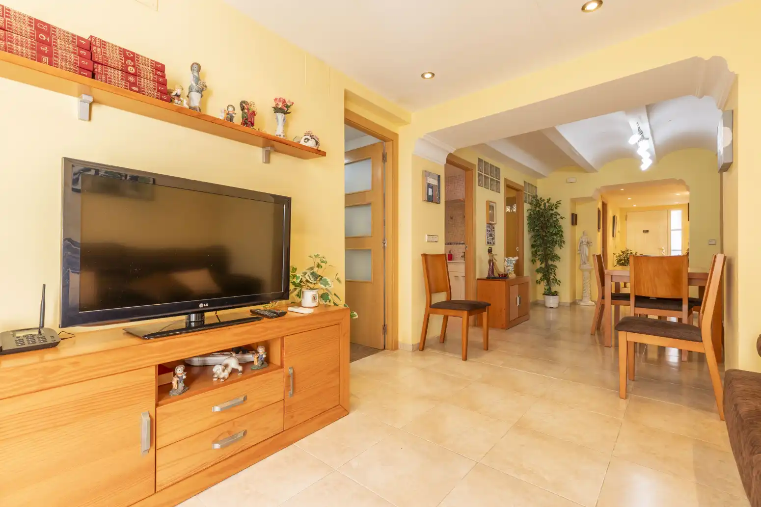 Sala de estar de Piso en venta en Vinalesa con Aire acondicionado y Terraza