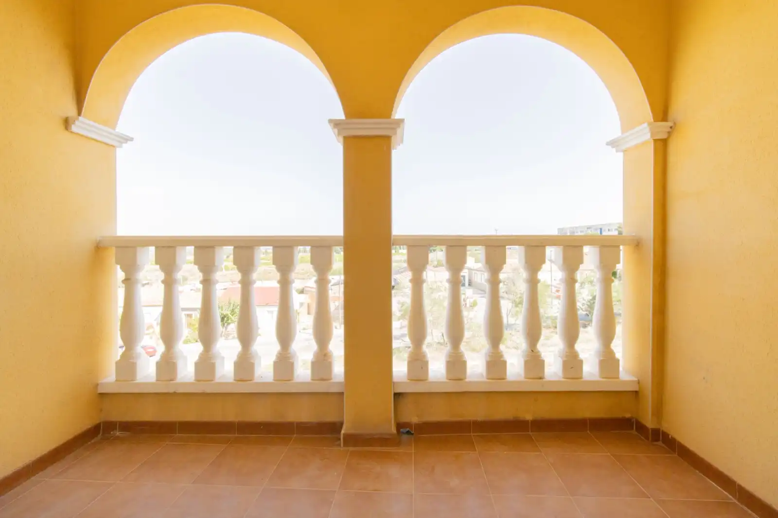 Balcony of Flat for rent in Algorfa  with Furnished
