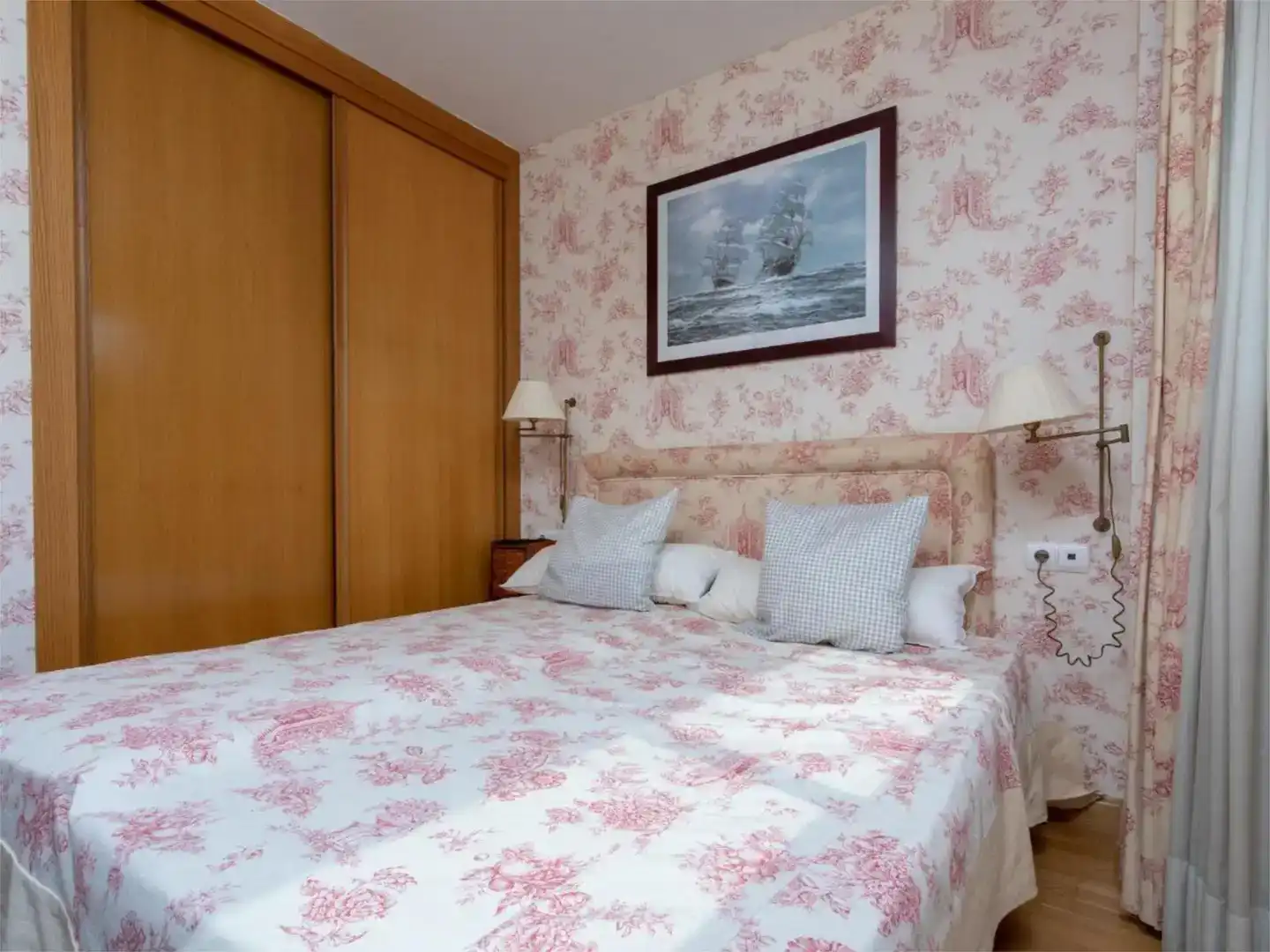 Schlafzimmer von Wohnung zum Verkauf in Málaga Capital mit Klimaanlage, Schwimmbad und Balkon