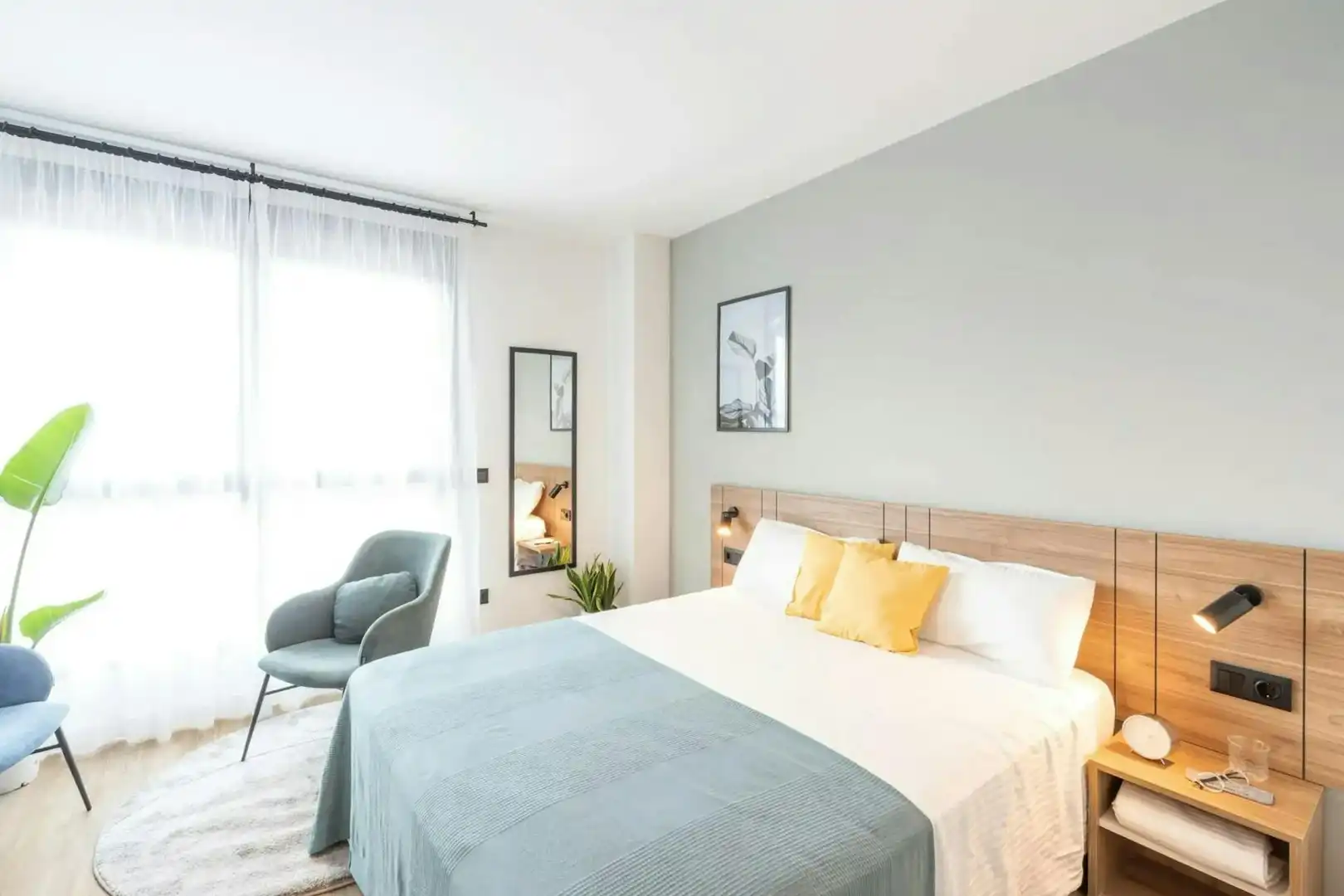Schlafzimmer von Gebäude zur Miete in Madrid