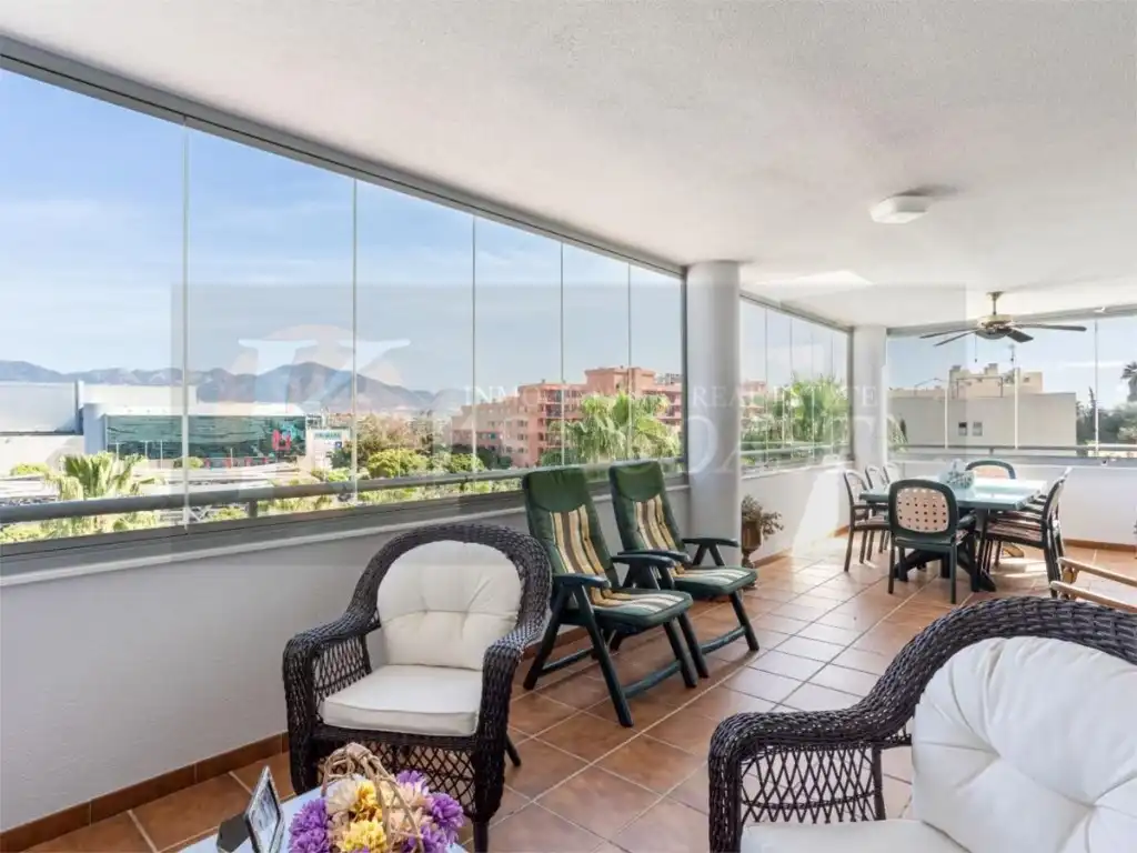 Terrace of Flat for sale in Fuengirola  with Air Conditioner, Private garden and Terrace