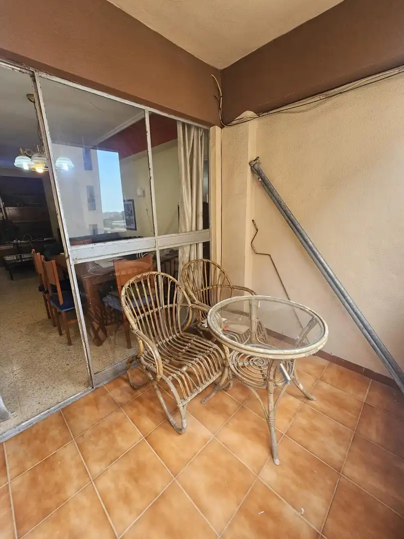 Balcony of Flat for sale in Valencia  with Air Conditioner, Furnished and Balcony
