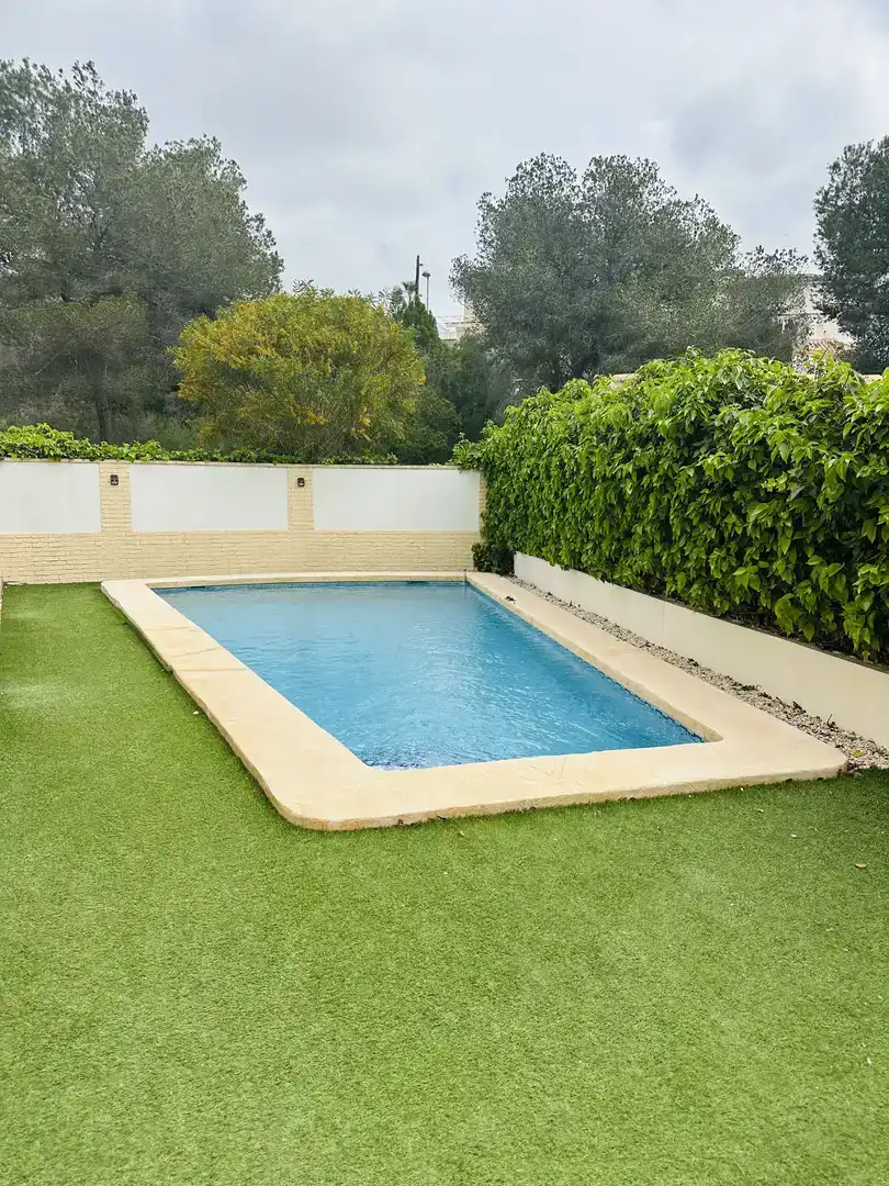 Piscina de Casa o xalet en venda en Pilar de la Horadada amb Aire condicionat, Piscina i Balcó