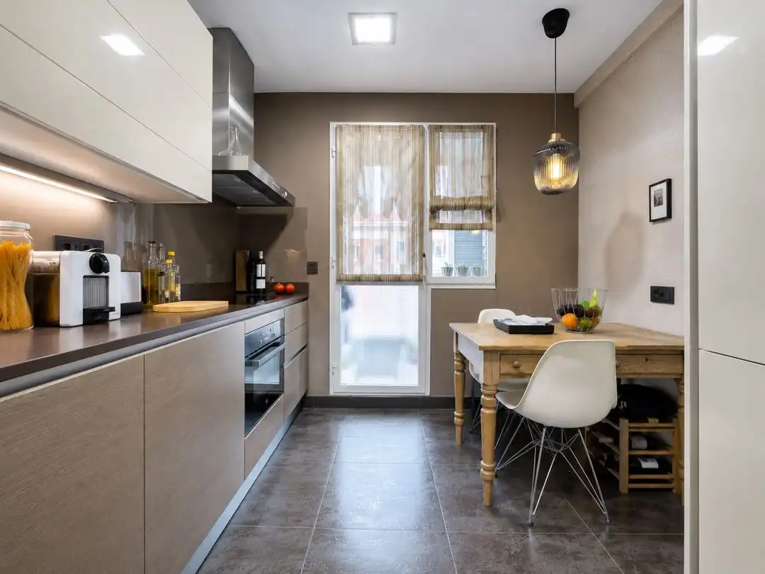 Cocina de Piso en venta en Donostia - San Sebastián  con Calefacción y Balcón