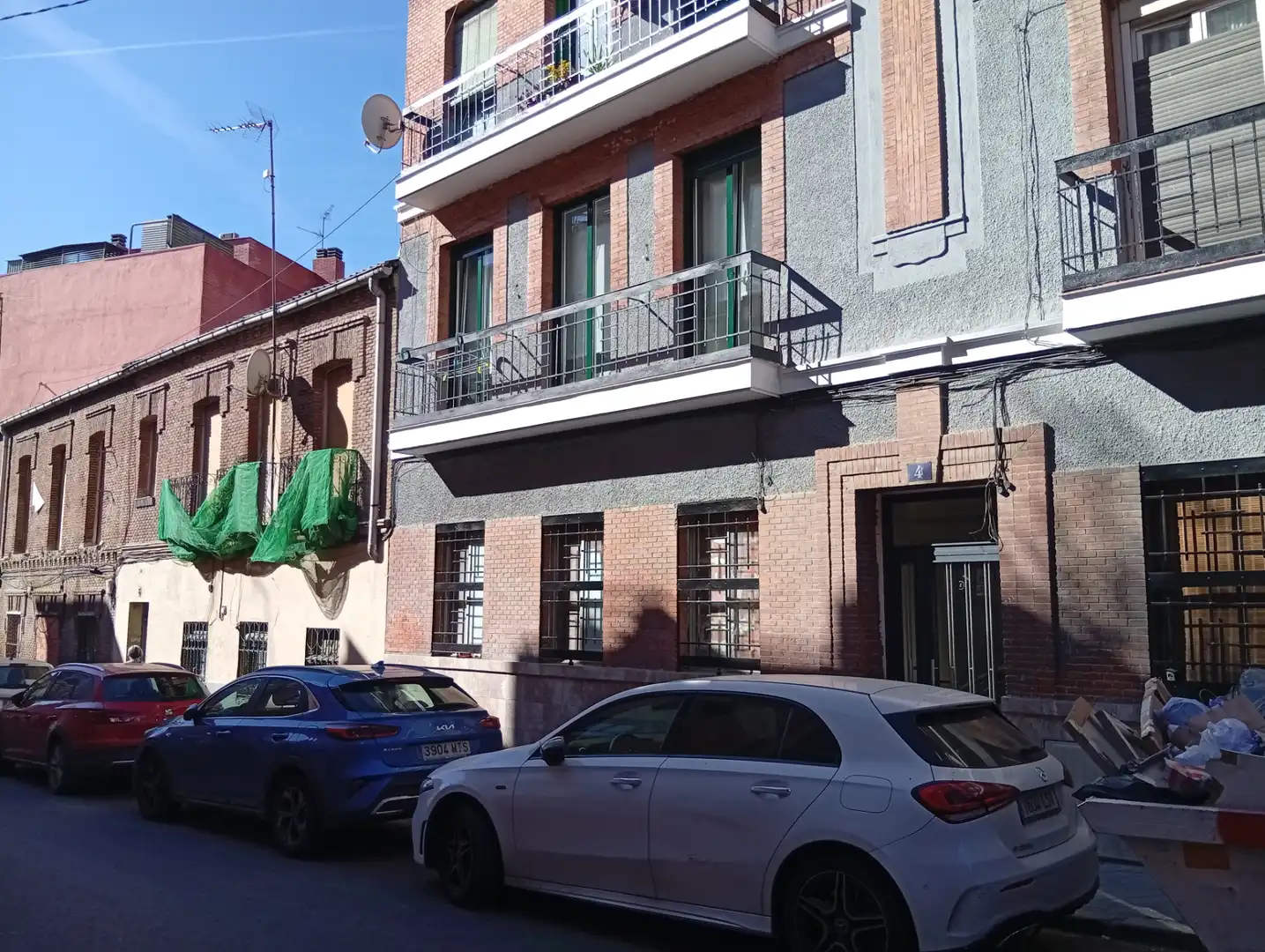 Vista exterior de Planta baixa en venda en  Madrid Capital
