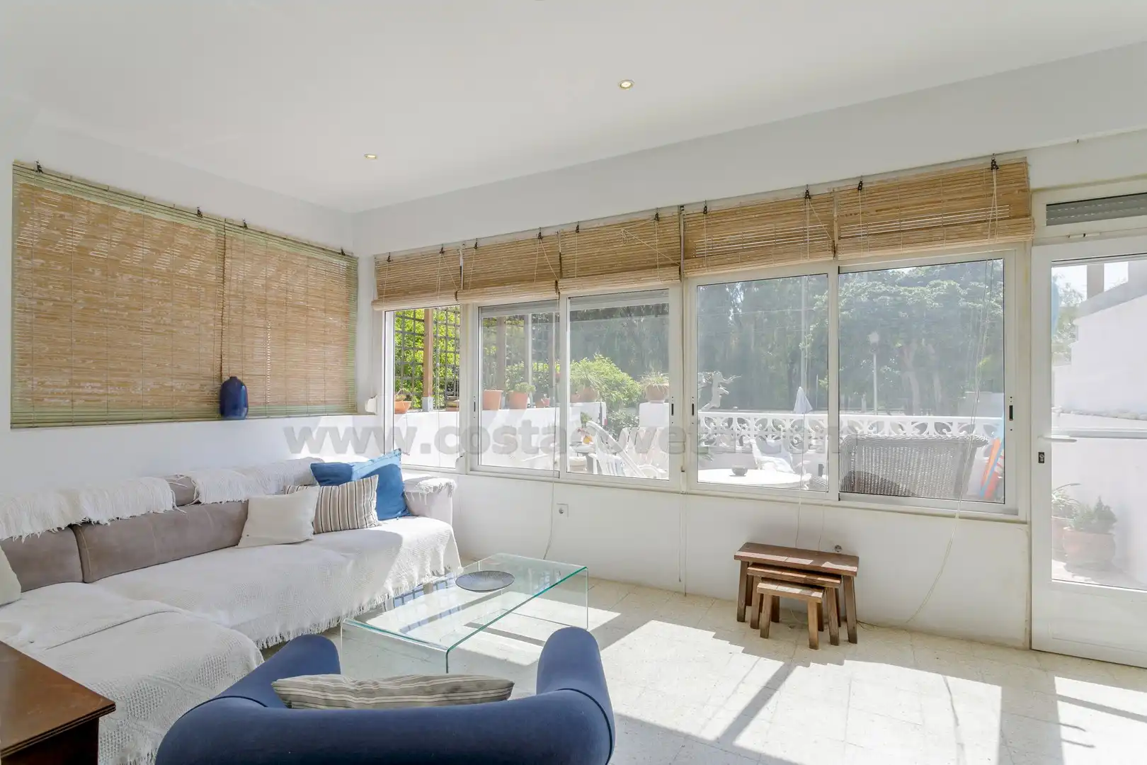 Living room of Detached homes for sale in El Campello  with Air Conditioner, Private garden and Terrace