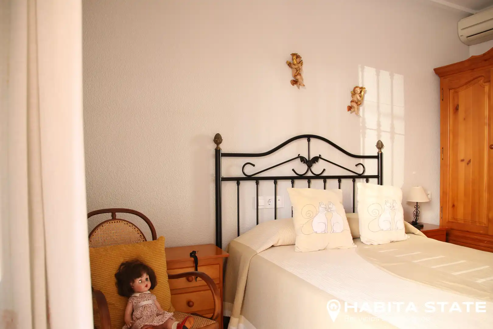 Bedroom of Detached homes for sale in Gádor  with Air Conditioner, Terrace and Storage room