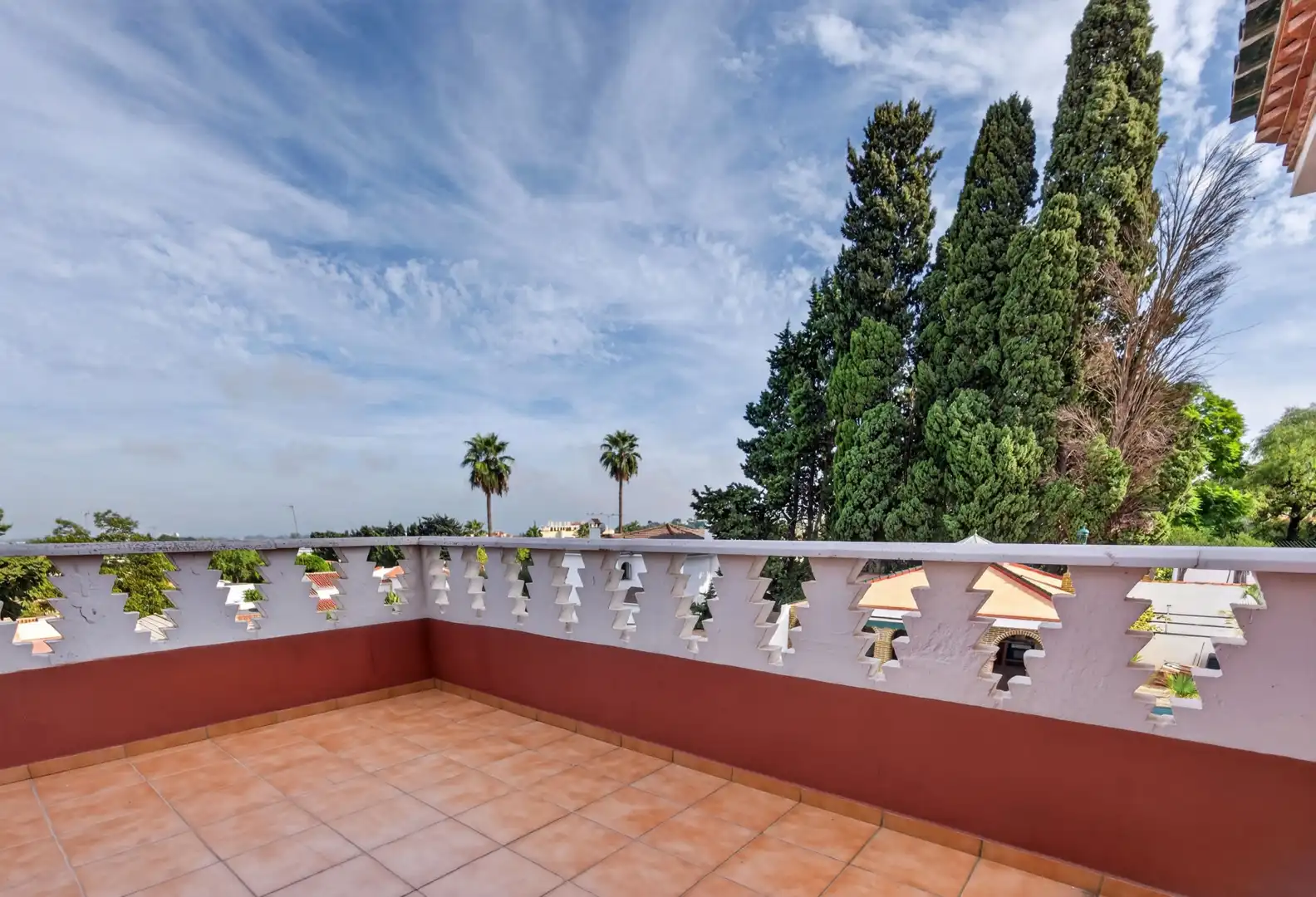 Terrassa de Casa o xalet en venda en Churriana