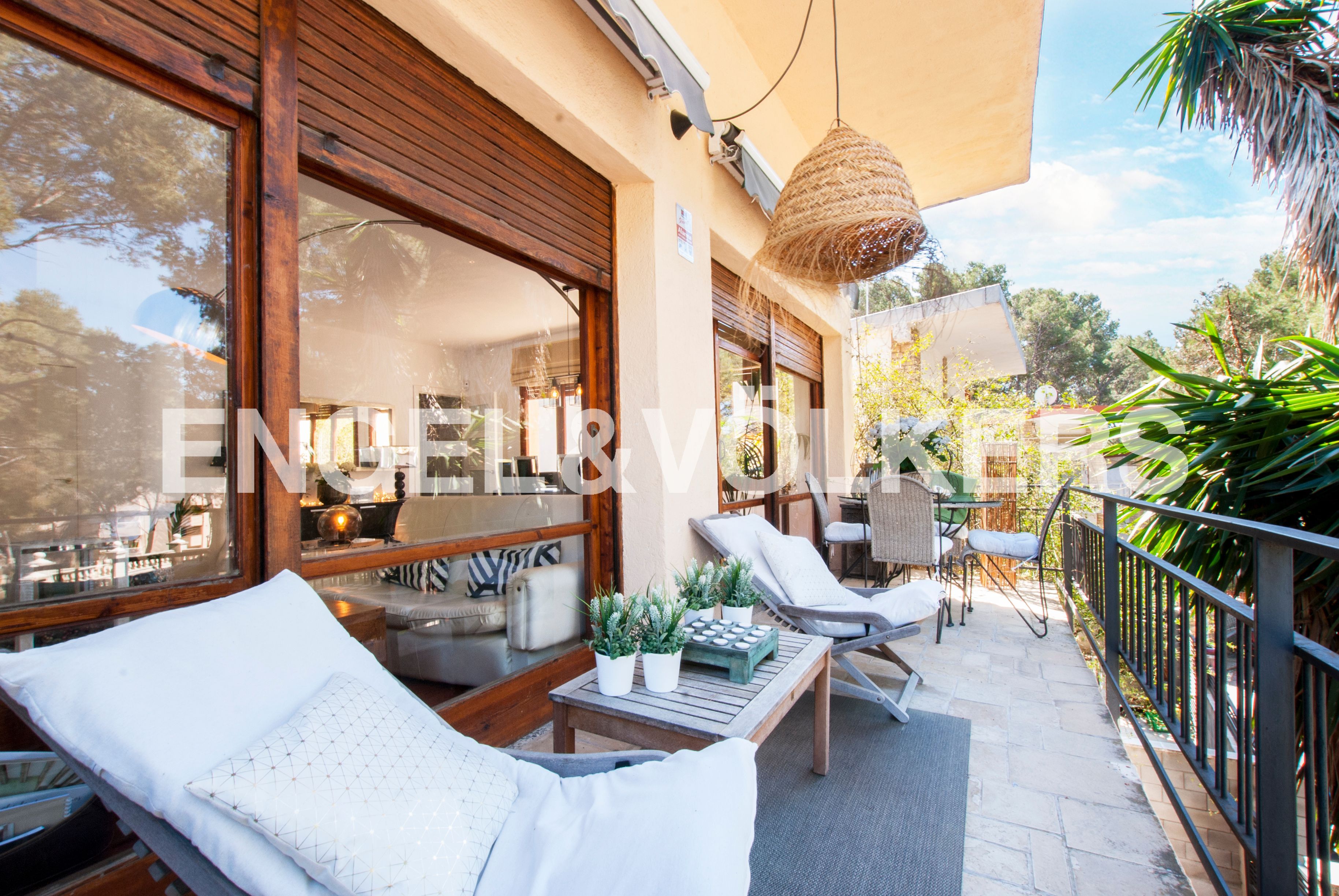 Terrassa de Casa o xalet en venda en Salou amb Aire condicionat, Jardí privat i Parquet