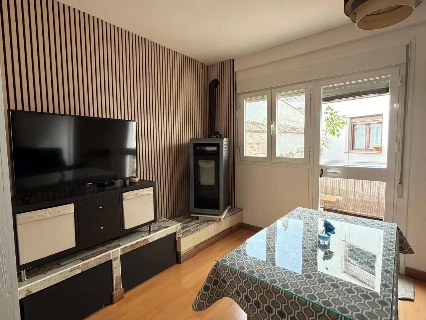 Wohnzimmer von Wohnung zum Verkauf in Antequera mit Klimaanlage und Terrasse