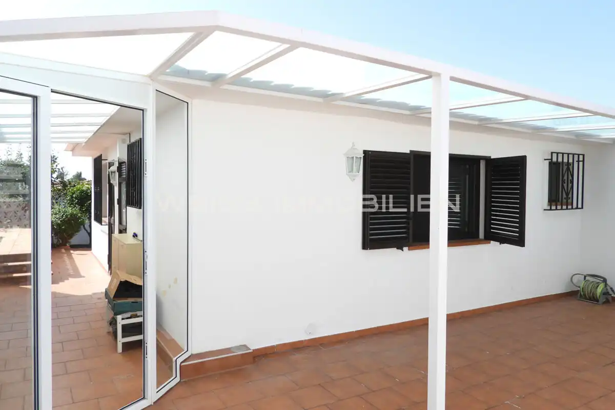 Terrassa de Casa o xalet en venda en El Sauzal amb Terrassa