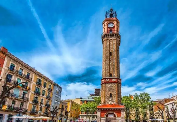 Exterior view of Flat for sale in Barcelona  with Air Conditioner