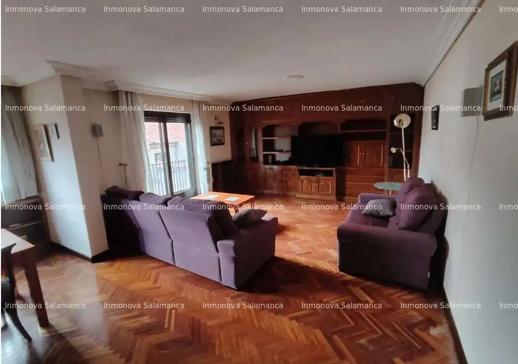 Living room of Flat for rent in Salamanca  with Heating, Furnished and Oven