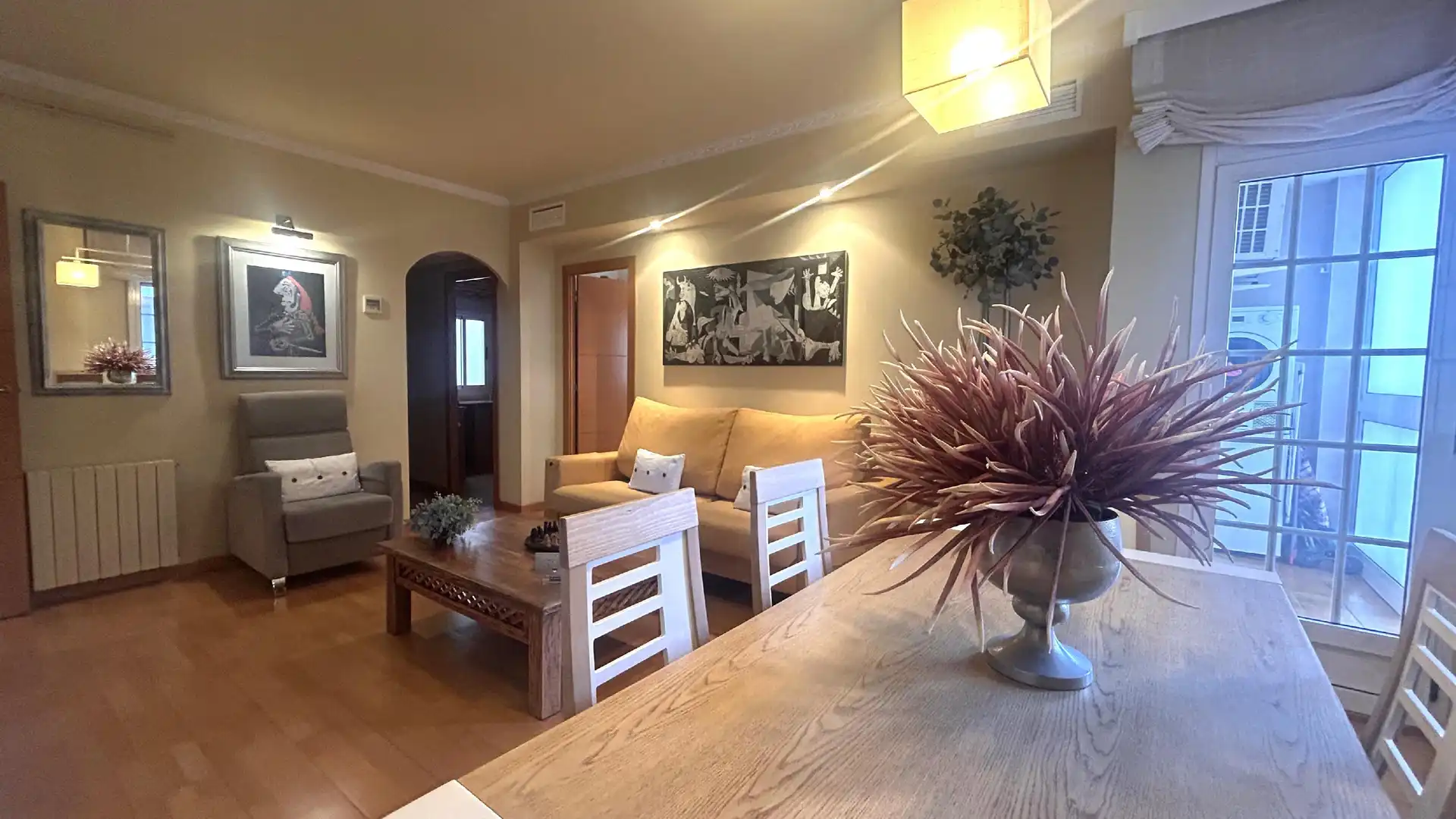 Sala de estar de Piso en venta en Sant Boi de Llobregat con Aire acondicionado, Calefacción y Balcón