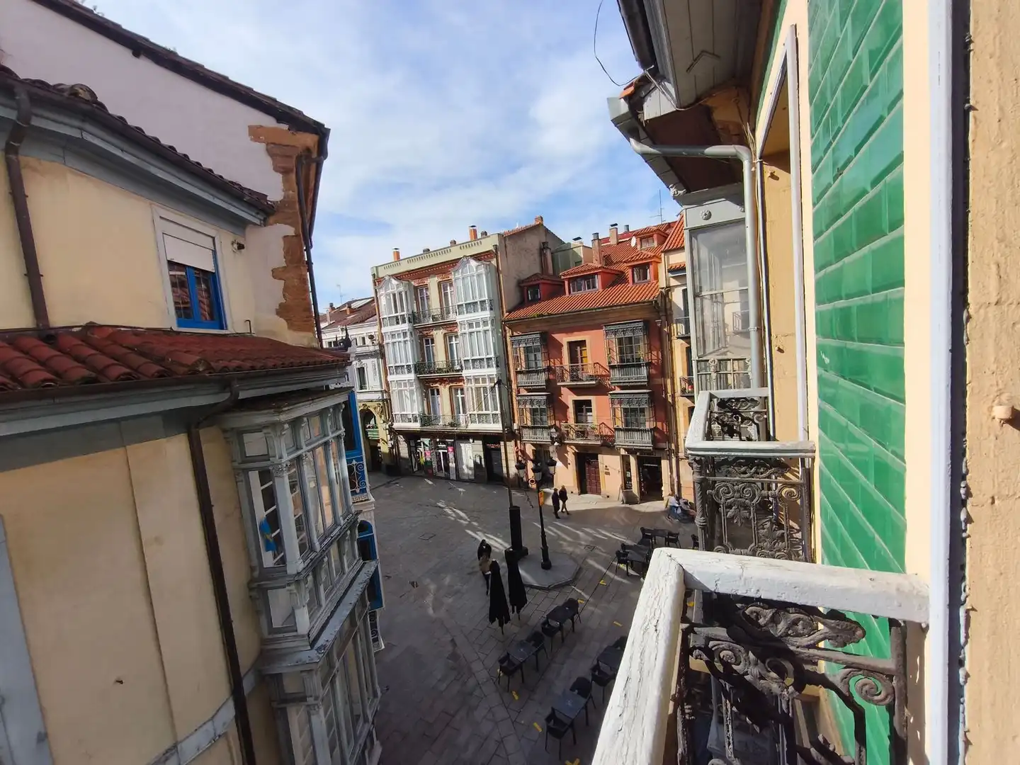 Exterior view of Flat for sale in Oviedo   with Swimming Pool