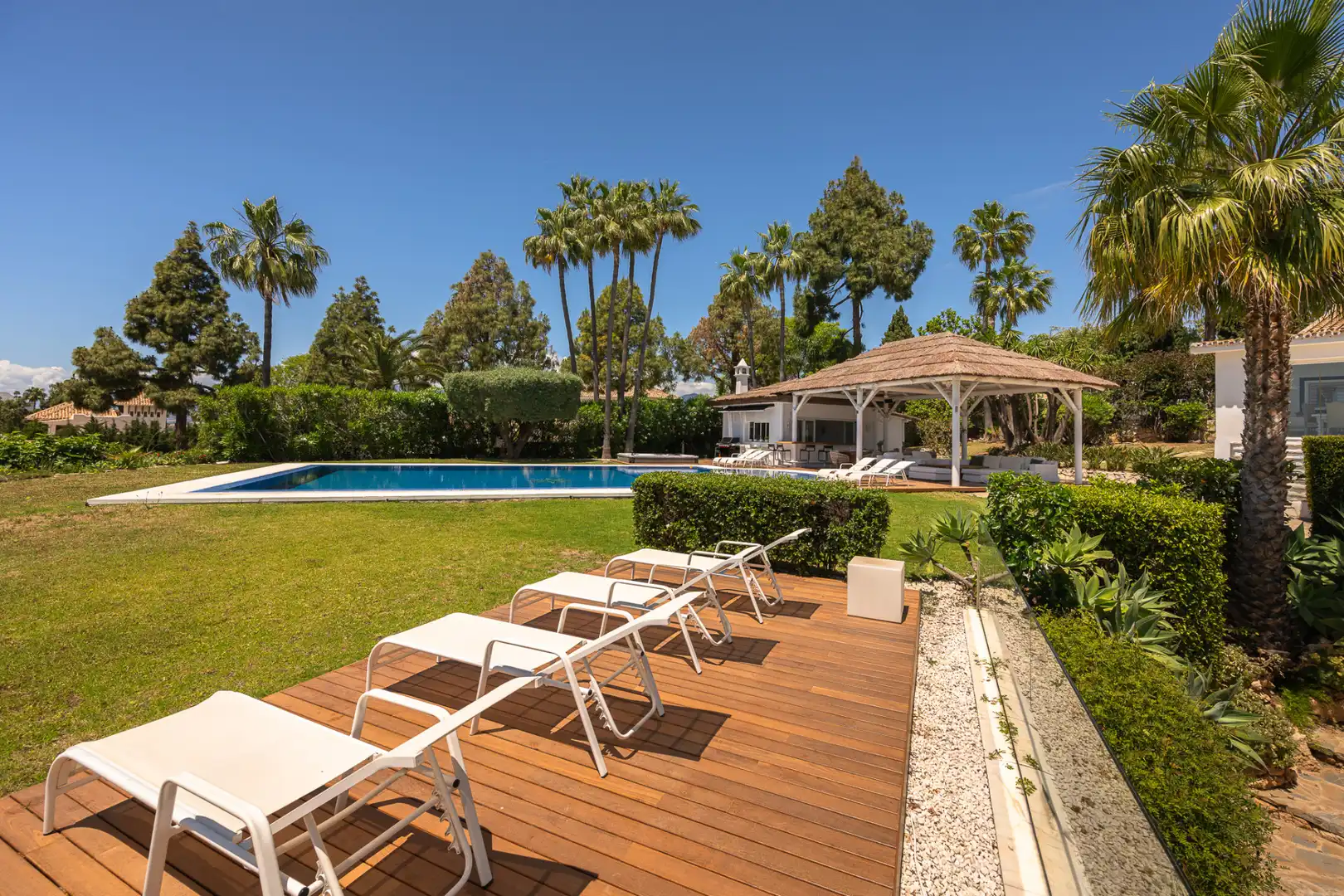 Garten von Haus oder Chalet zum Verkauf in Marbella mit Klimaanlage, Privatgarten und Terrasse
